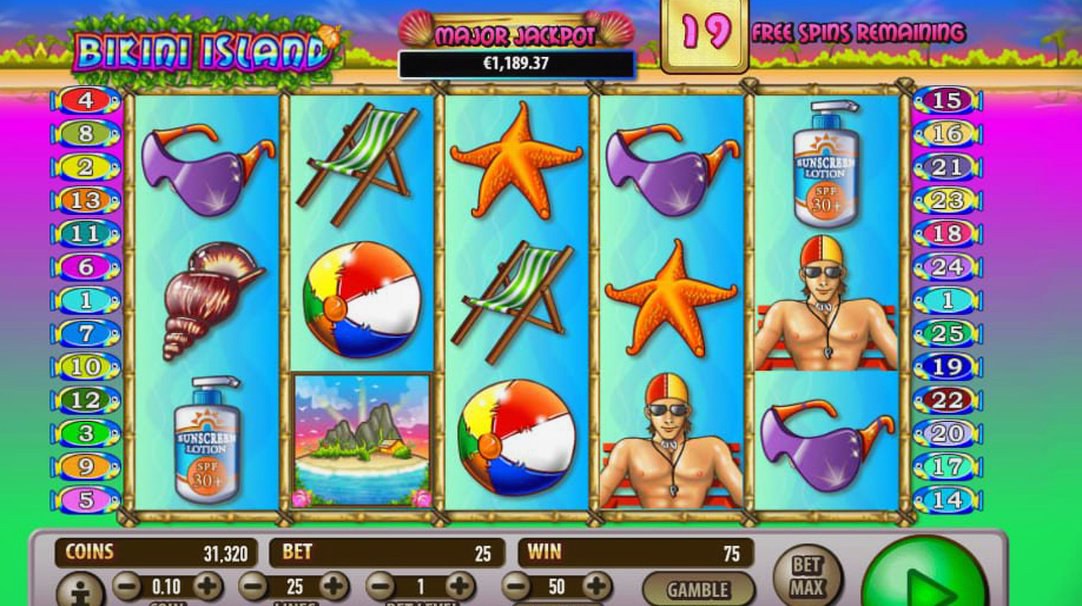 Bikini Island · Tampilan Aplikasi MUJUR505