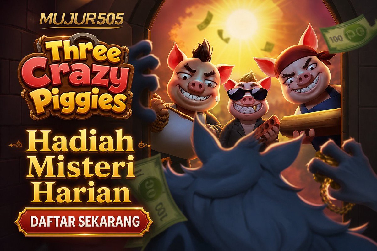 Three Crazy Piggies · MUJUR505